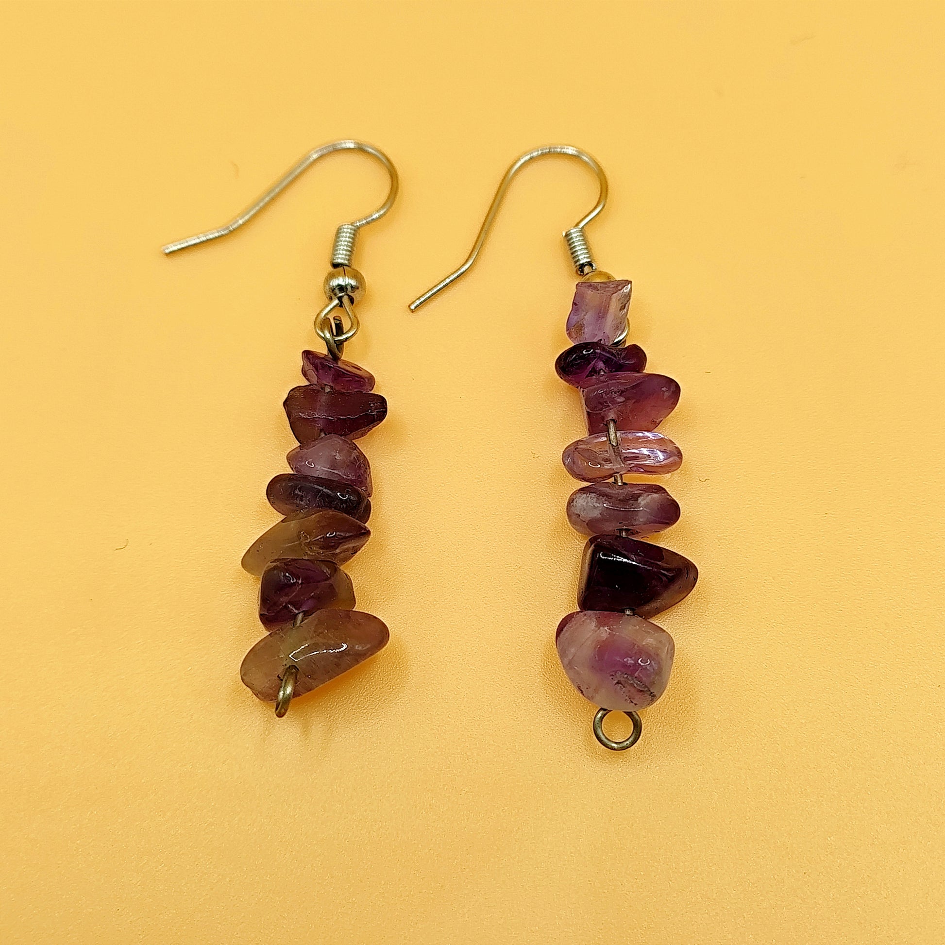 Pendientes de Amatista