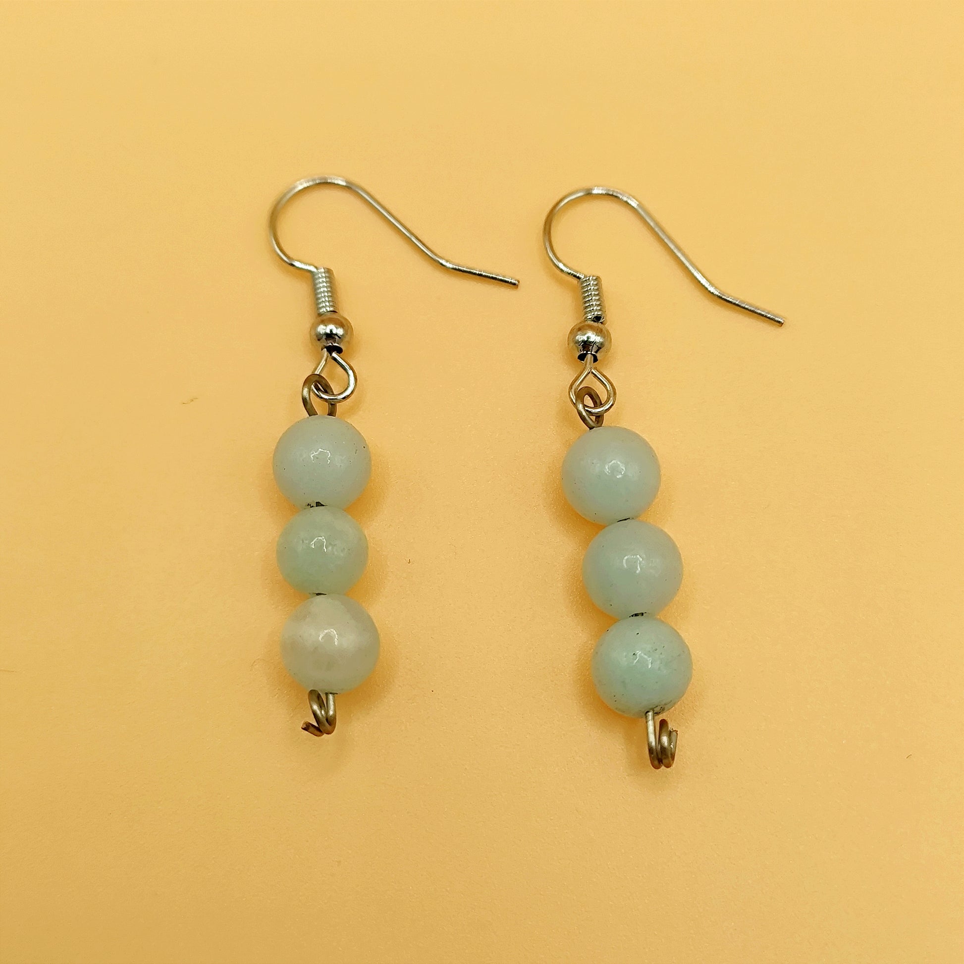 Pendientes de Amazonita