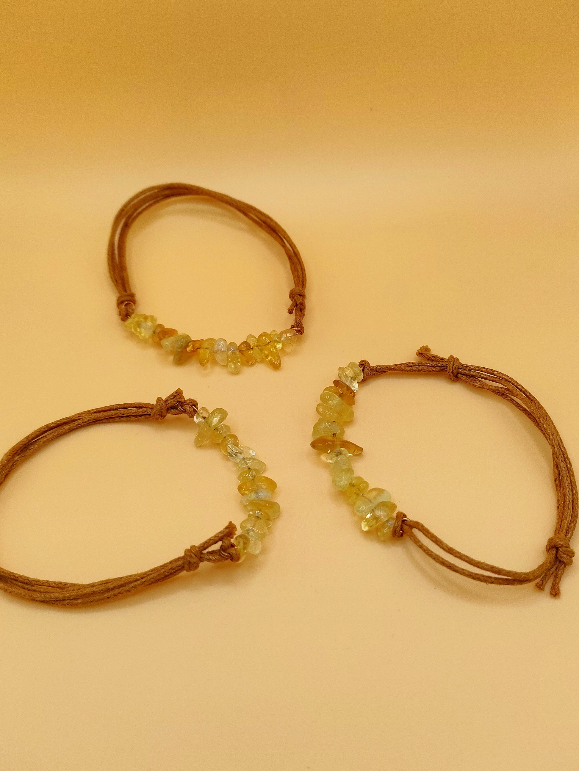 Pulsera de Cuarzo Citrino